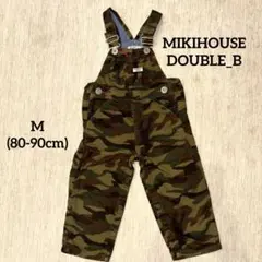 MIKIHOUSE ミキハウス ベビー迷彩柄オーバーオール M(80-90cm)