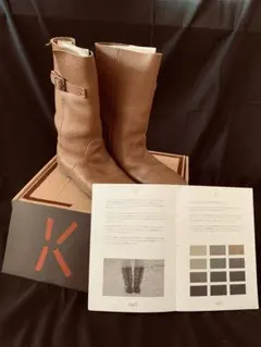 KOOS ベロニクブーツ　23㎝　牛革製　中古