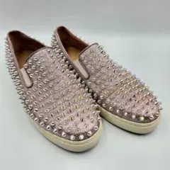 Christian Louboutin スタッズ スリッポン