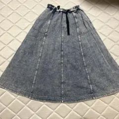 niko and ... フレアスカート Mサイズ デニム