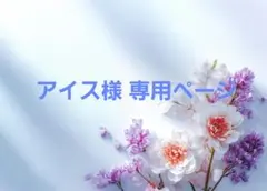 アイス様 専用ページ