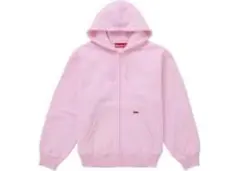 Supreme ジップアップパーカー ライトピンク Mサイズ