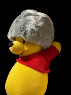 Drection ロシアン帽子 未使用品タグ付 送料込 ライトグレー フリー