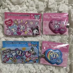 ナルミヤ　缶ケース　ヘアクリップ　4点セット エンジェルブルー メゾピアノ