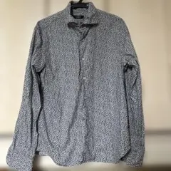 美品★花柄 長袖シャツのサムネイル