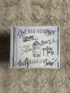 本日削除 BAD HOP 全メンバー直筆サイン入りCD
