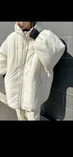 【SELECT MOCA】モンスターダウンコート　アイボリー　タグ付き