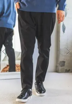 グローバルワーク　スゴラクストレッチイージーパンツ/986672　XL　黒色