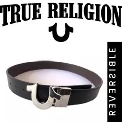 送料無料 新品 TRUE RELIGION リバーシブルベルト 34