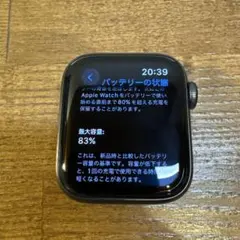 Apple Watch SE（第一世代） スペースグレイ 40mm 本体 ベルト