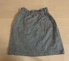 美品　Perle Pecheスカート チェック柄のサムネイル