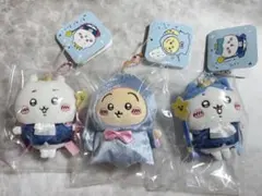 バースディッ…マスコット　ちいかわハチワレうさぎ3体セット