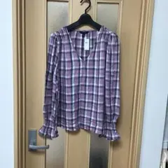 バナナ　リパブリック　ブラウス　新品　サイズLのサムネイル