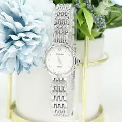 SEIKO EXCELINE 7P ダイヤ 4N20-0640 クォーツ 腕時計