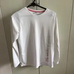 Mizuno ホワイト 長袖Tシャツ Mサイズ