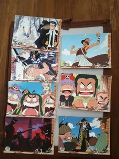 ワンピース アニメシーン　ステッカー ７枚セット