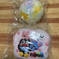 ミニ肉まんスクイーズ せいろ入り ゴールド キラキラ - メルカリ