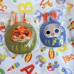 ズートピア ニック　ジュディ　ポーチ袋