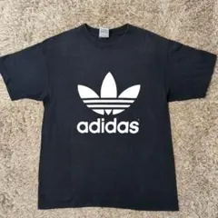 adidas アディダス Tシャツ ロゴプリント Mサイズ