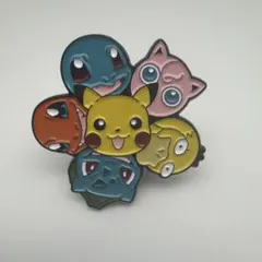 非売品】ポケモン ピンバッジ ピカチュウ プラスル マイナン ゴンベ