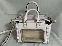 推し事バッグ クリアポケット付きぬいぐるみバッグ