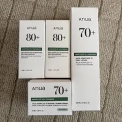Anua ドクダミ スキンケア4点セット アンプル2本 乳液 クリーム 新品