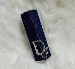 極美品 Dior ディオール リップスティック ケース インディゴデニム