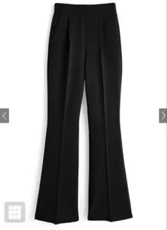 ブラック フレアパンツ Sサイズ