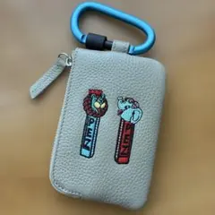 PEZ × HAPIDANBUI ばつ丸×ポチャッコ キーケース カラビナ付き - メルカリ