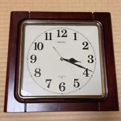 SEIKO 木製掛時計 アナログ