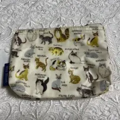 BleuBleuet猫柄　ポーチのサムネイル