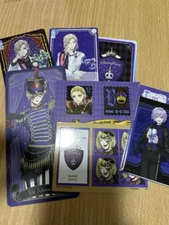 ツイステ ポムフィオーレ カード類まとめ売り ヴィル エペル ルーク