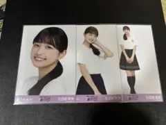 五百城茉央 乃木坂46 10thBD ライブT白ver. 生写真 3種コンプ