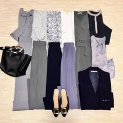 軽い着心地のトップス大集合✨ほど良いきちんと感 着回しキレカジ服11点セット