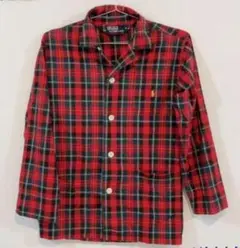 ポロラルフローレン　タータンチェック シャツブラウス