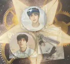 TXT カプセルトイ スビン 缶バッジ アクリルキーホルダー