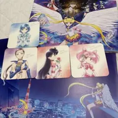 セーラームーンCosmos パンフレット　コースター　入場特典　ポストカード