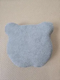 ​【美品】ベビー 抱っこ枕 アームピロー くま グレー タオル地 授乳まくらのサムネイル