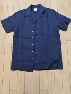 Brooks Brothers 半袖リネンシャツ ネイビー S 試着のみ - メルカリ