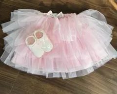 【新品未使用】出産祝い　チュチュ　靴下　セット