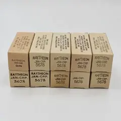 RAYTHEON製 真空管 9本セット 2026年最新】真空管 RAYTHEONの人気アイテム - メルカリ