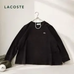 LACOSTE × BEAMS BO 別注38 AラインTシャツ ダークブラウンのサムネイル