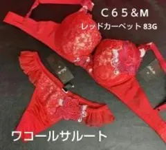 こ*ぶ様 ワコールサルート レッドカーペット BTJ483 Ｃ６５＆M