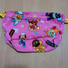 アンパンマン お弁当袋 ピンク