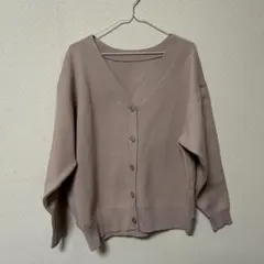 INGNI Vネックニットカーディガン　ピンク