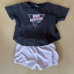 Tシャツ ショートパンツ セット 95-100