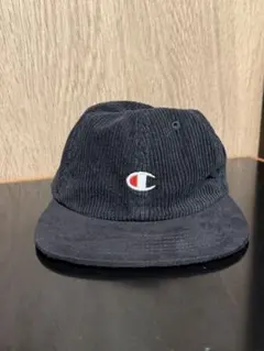 Champion ネイビー コーデュロイキャップ