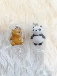 パンダコパンダ めじるしチャームアクセサリー パンちゃん カレーぱんちゃんセット