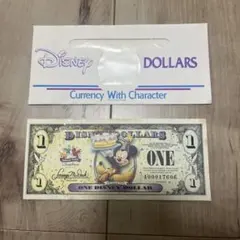 Disney Dollars ミッキーマウス 1ドル券