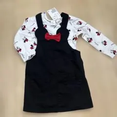 H&M Disney ディズニー ミニーちゃん ロンT ジャンパースカート
